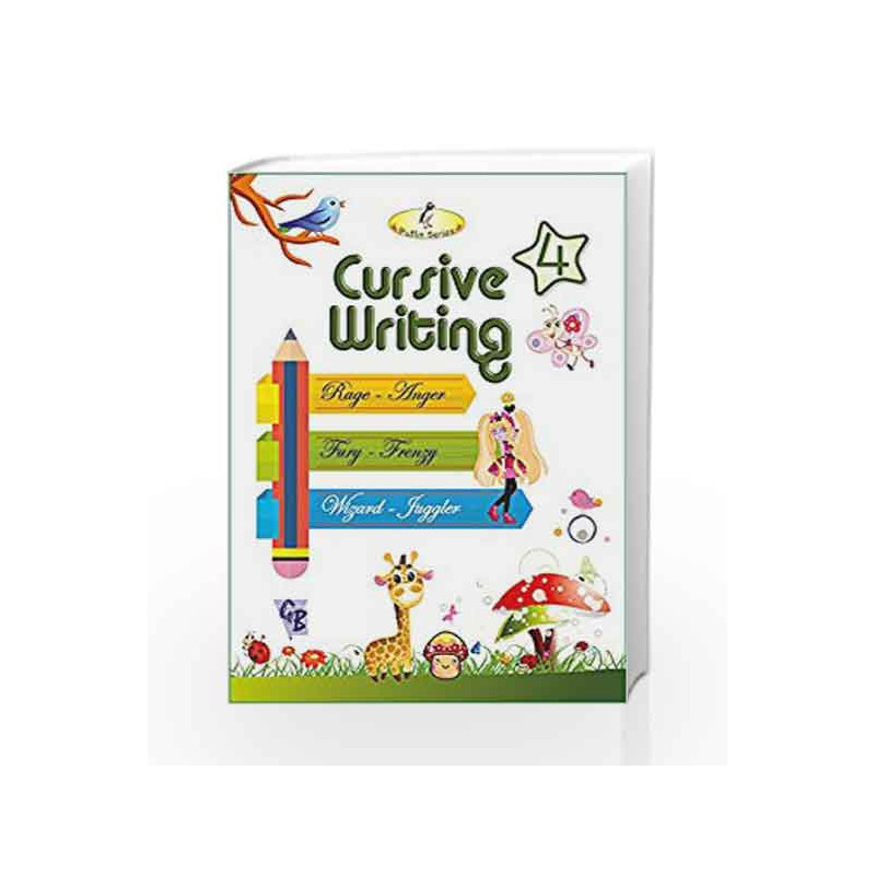 Cursive Writing - 4 by Laxmi Publications Book-9788179680131