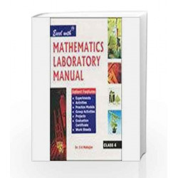 Excel with Mathematics Laboratory Manual Class 4 by Dr. S.K. Mahajan Book-9788179681329