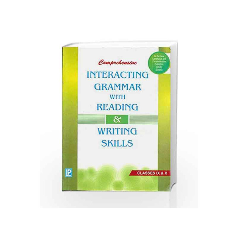 Comprehensive Interacting Grammar with Reading & Writing Skills IX - X by Dr. R. C. Dahiya Book-9788131808634