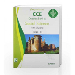 Comprehensive CCE Question Bank in Social Science (with solutions) Term-II IX by J. P. Singhal Book-9788131809006