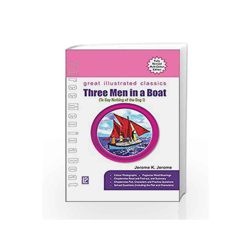 Three Men in A Boat by Jerome K. Jerome Book-9788131809488