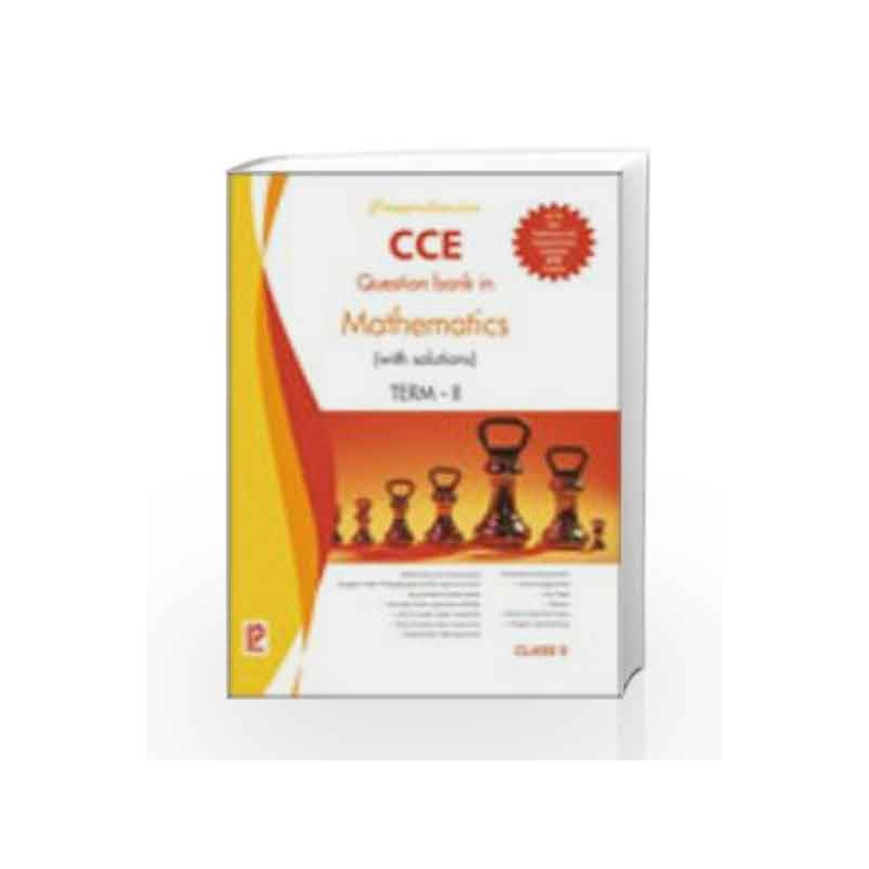 Comprehensive CCE Question Bank in Mathematics (with solutions) Term-II X by J. B. Dixit Book-9788131808962