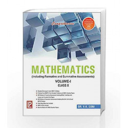 Comprehensive Mathematics VOL-II X (Complimentary with Vol-I) by Dr. V.K. Soni Book-9788131808313