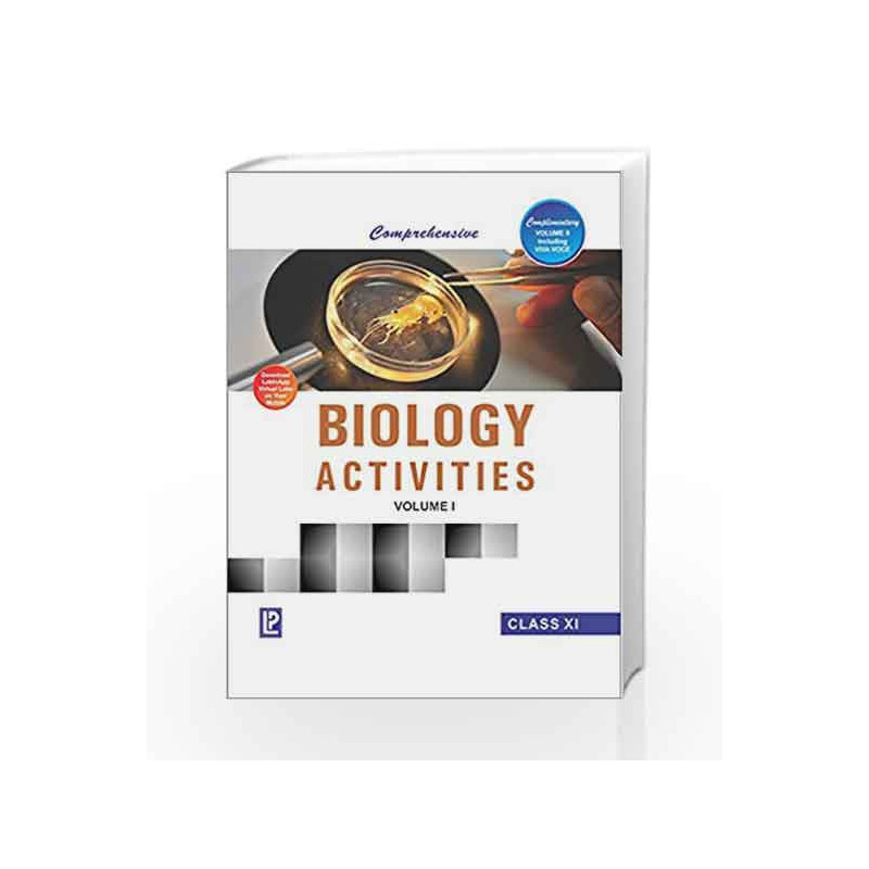 Comprehensive Biology Activities Vol.I & II XI by Dr. J. P. Sharma Book-9788131801567