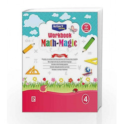 Math Magic Workbook-4 by R.Gupta Book-9789352740109