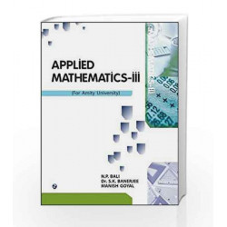 Applied Mathematics - III by Shyamal Kr. Banerjee Book-9788131805930