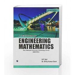 A Textbook of Engineering Mathematics - Sem I (BPUT, Orissa) by N.P. Bali Book-9788131806326