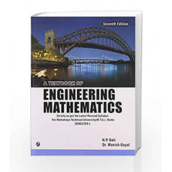 A Textbook of Engineering Mathematics - Sem I (Mahamaya Technical University, Noida) by N.P. Bali Book-9789381159477