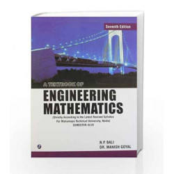 A Textbook of Engineering Mathematics by Bali N.P Book-9789380856858