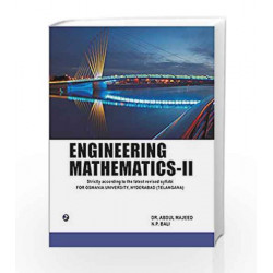 Engineering Mathematics - II (For Osmania University, Hyderabad - Telangana) by Abdul Majeed Book-9789384872601