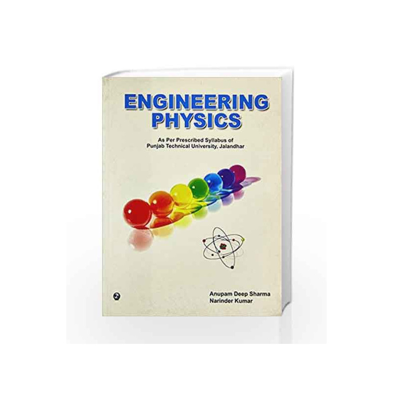 Engineering Physics: PTU, Jalandhar by Anupam Deep Sharma Book-9789381159200