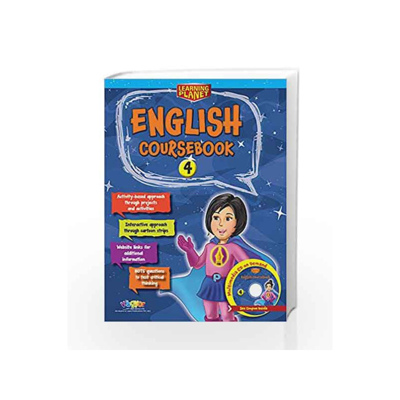 Learning Planet English Coursebook-4 by R.K.Gupta Book-9789352742271