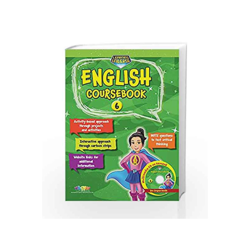 Learning Universe English Coursebook-6 by R.K.Gupta Book-9789352741649