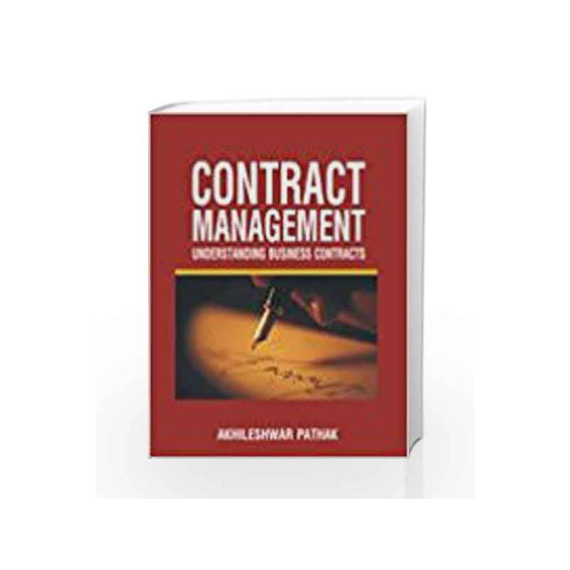 Contract Management by Pathak Book-9780230635500