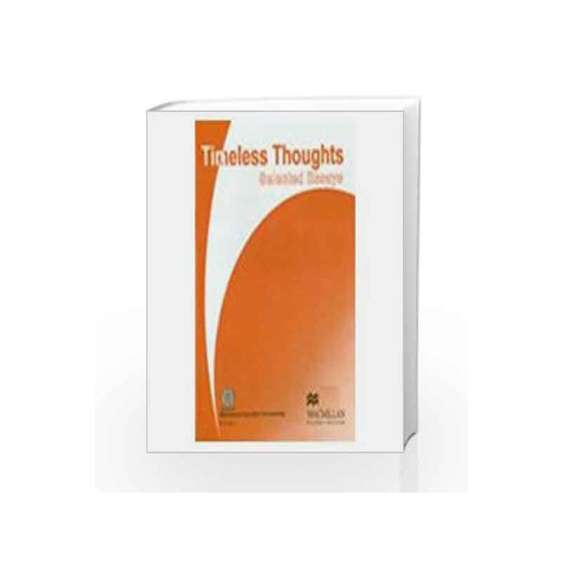 Timeless Thoughts by Kunjannamma John Book-9781403930194