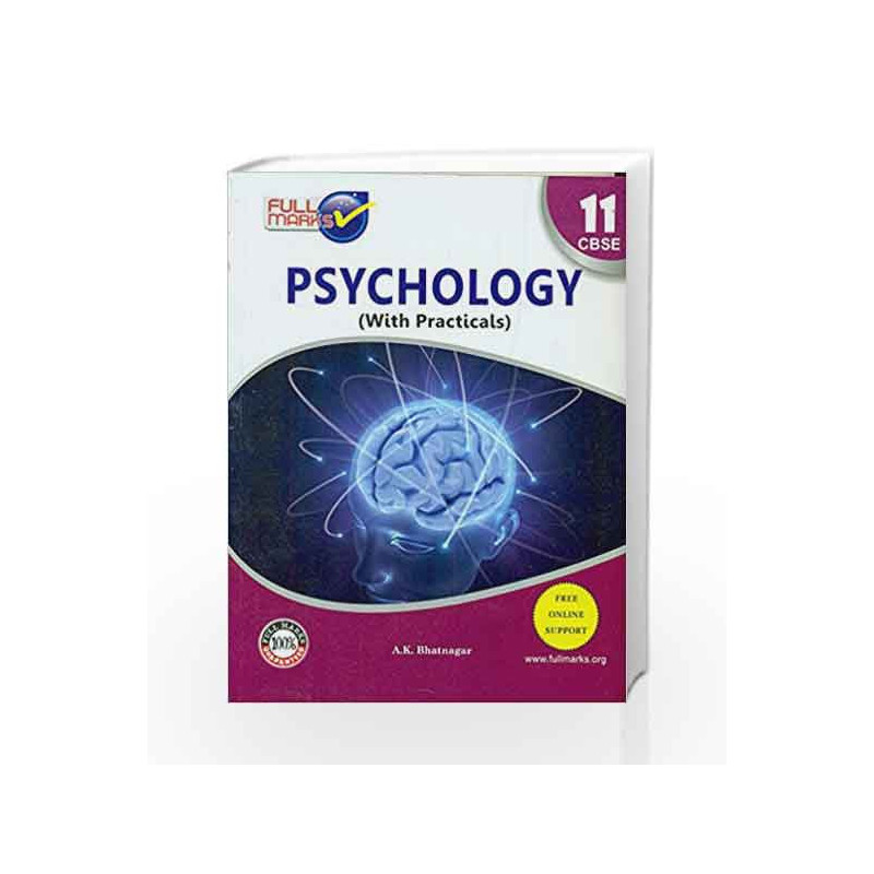 Psychology Class 11 by Full Marks Book-9789351550204
