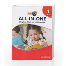 All-in-One(English,Hindi and Mathematics) class 1 by Full Marks Book-9789351551355