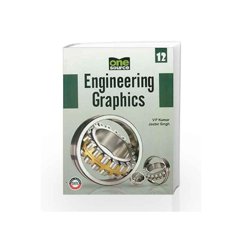 Engineering Graphics  Class 12 by V.P. Kumar Book-9789351550822
