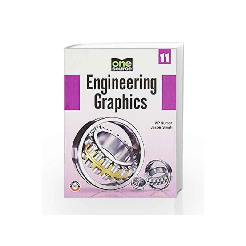 Engineering Graphics  Class 11 by V.P. Kumar Book-9789351550891