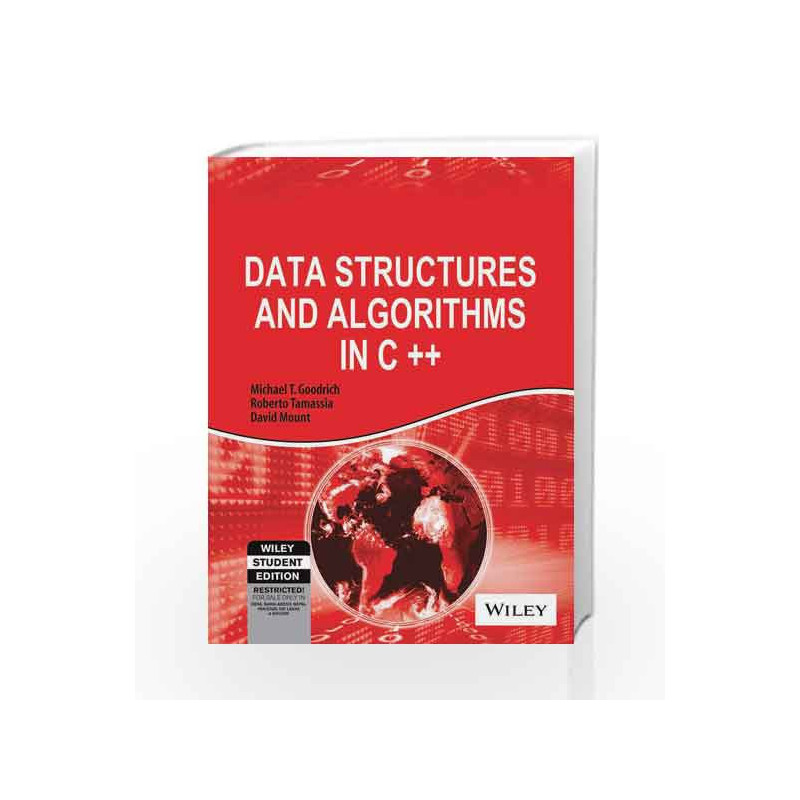 Data Structures and Algorithms in C++ by Roberto Tamassia, David Mount Michael T. Goodrich Book-9788126512607