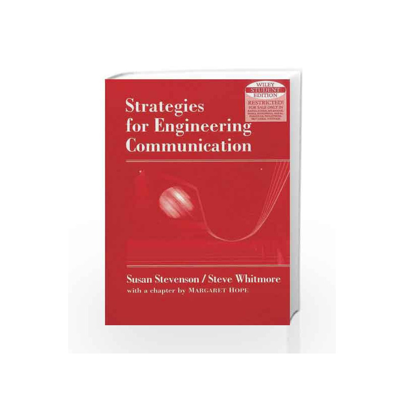 Strategies for Engineering Communication by  Book-9788126517985