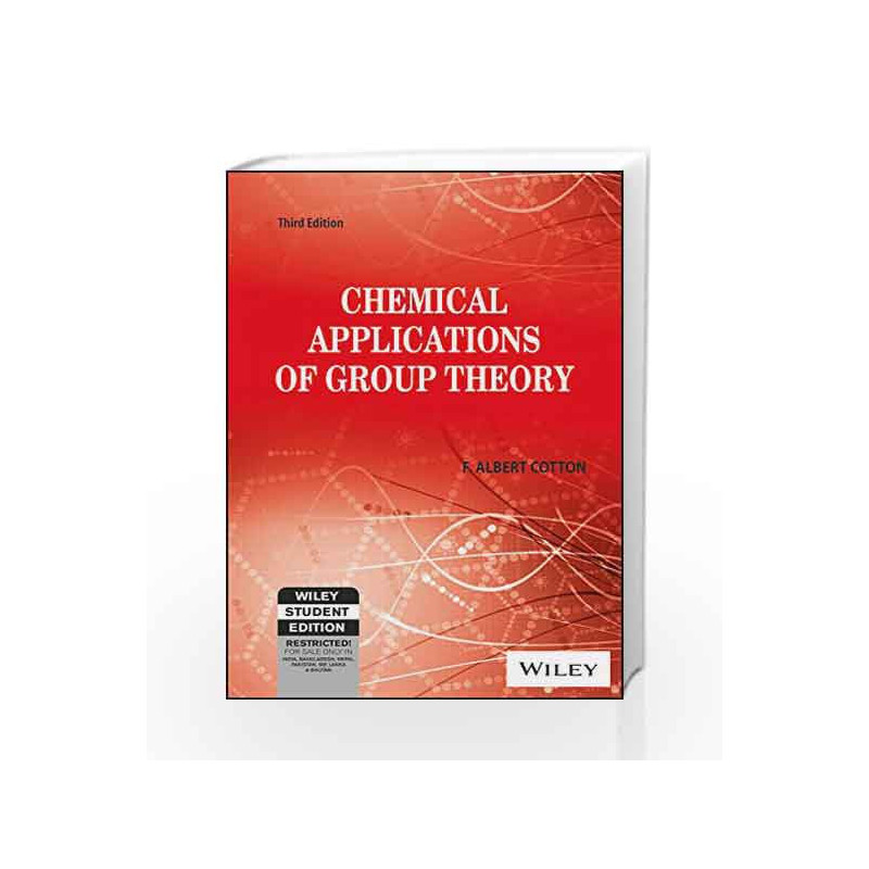 Chemical Applications of Group Theory, 3ed by  Book-9788126519255