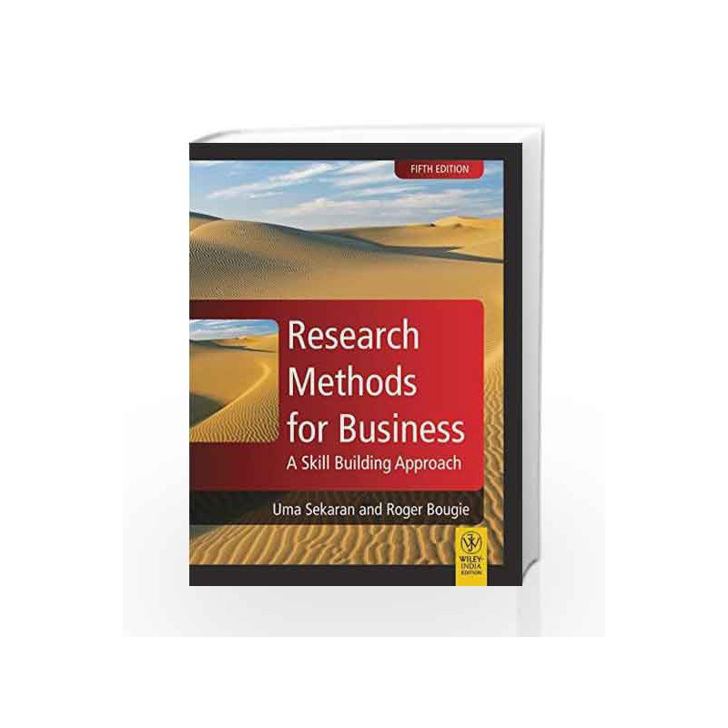 Research Methods for Business: A Skill Building Approach by Uma Sekran Book-9788126531318