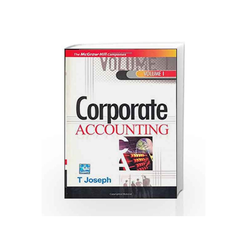 Corporate Accounting - Vol.1 by T Joseph Book-9780070077867