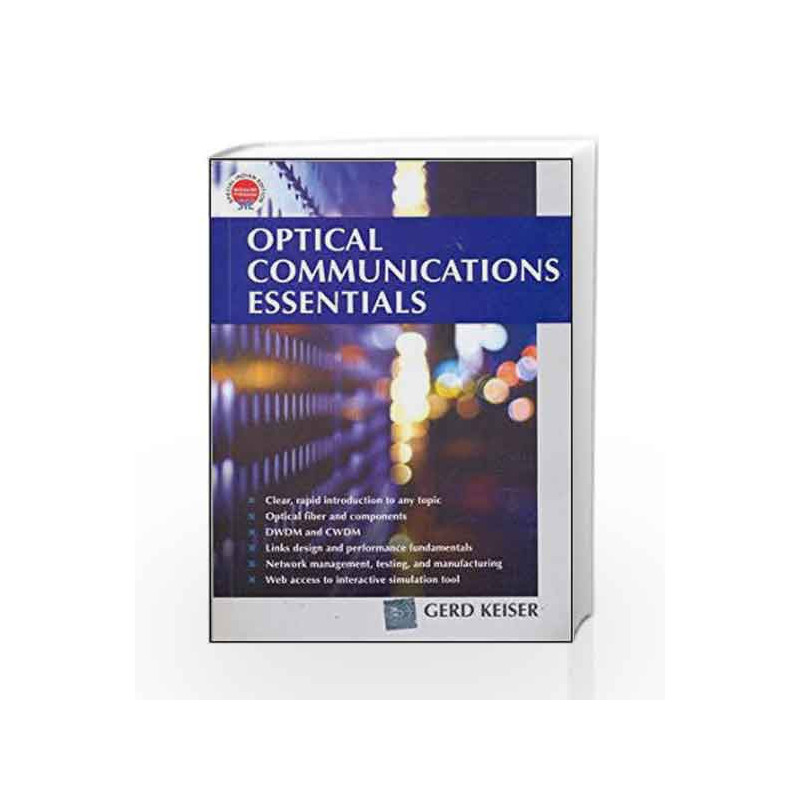 Optical Communications Essentials by Gerd Keiser Book-9780070251755