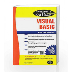 SCHAUM'S OUTLINE OF VISUAL BASIC by Byron Gottfried Book-9780070474390