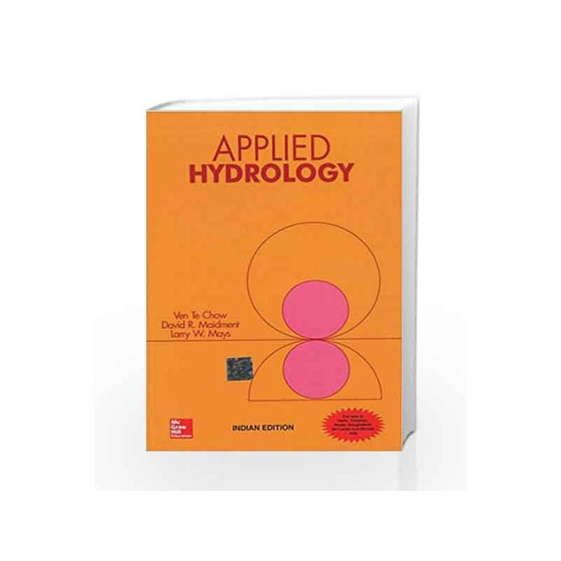 Applied Hydrology by Ven Chow Book-9780070702424