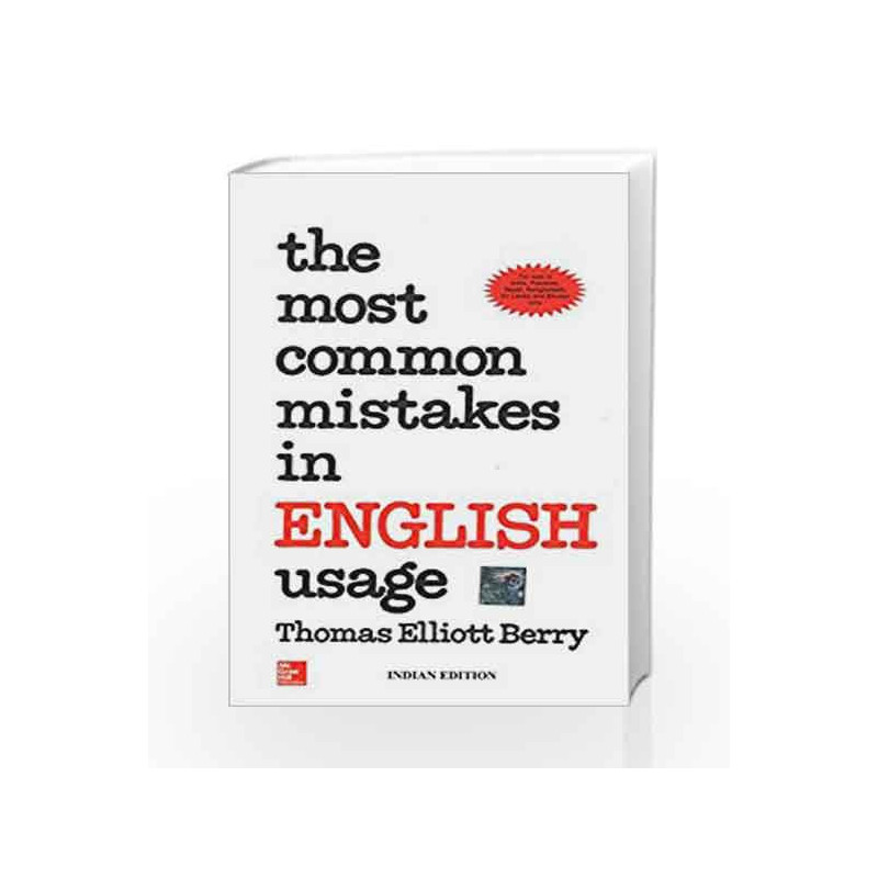 The Most Common Mistakes in English Usage by Mn Berry Book-9780070992290