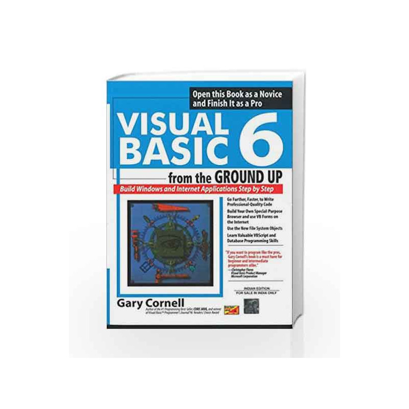Visual Basic 6 from the Ground Up by Gary Cornell Book-9780074635575