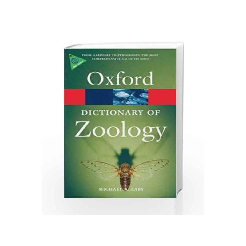 A Dictionary of Zoology (Oxford Quick Reference) by  Book-9780199233410