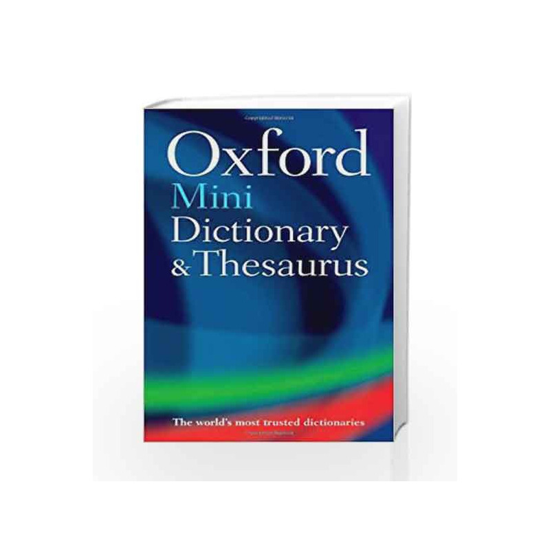 Oxford Mini Dictionary and Thesaurus (Dictionary/Thesaurus) by Oxford Dictionaries Book-9780199239924