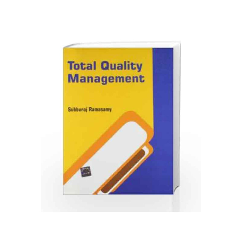 Total Quality Management SRM 2011 PB by Subburaj Book-9781259001413