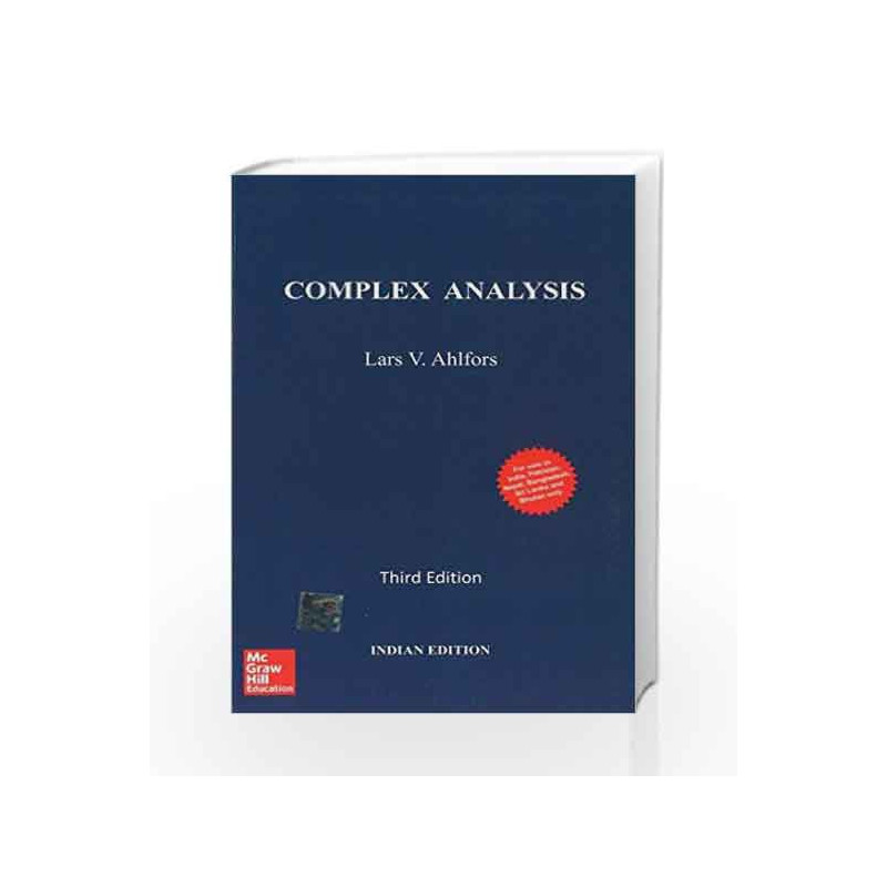 Complex Analysis by Lars Ahlfors-Buy Online Complex Analysis Book at Best  Price in India:9781259064821:Madrasshoppe.com