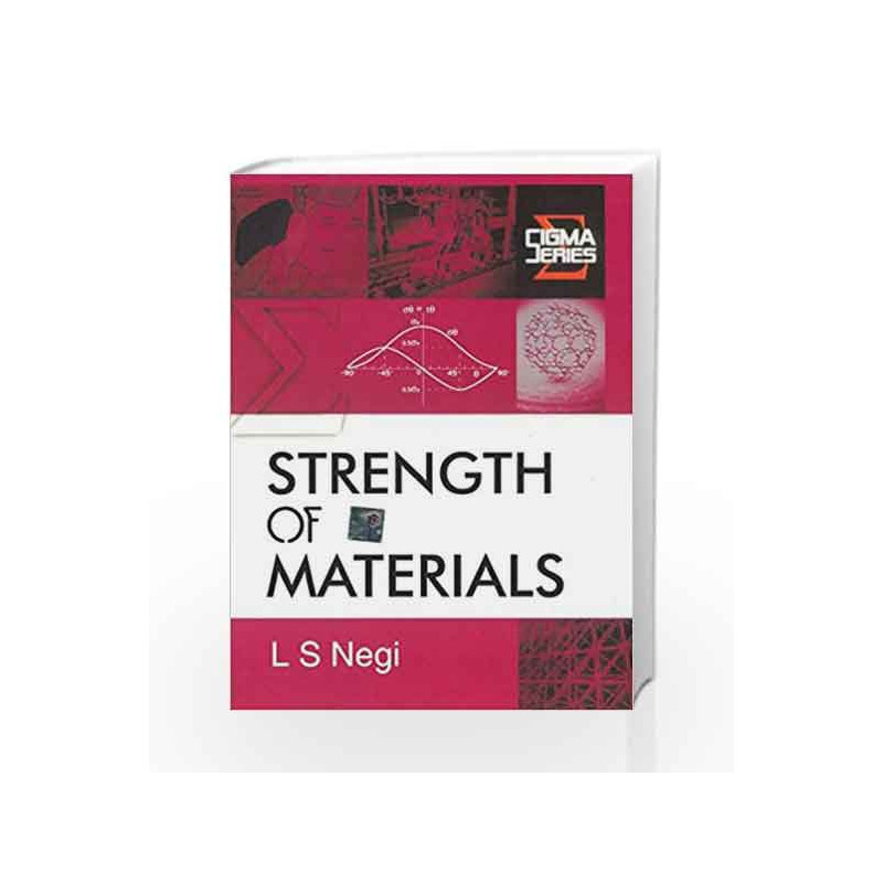 Strength of Materials (Sigma Series) by L Negi Book-9780070634596