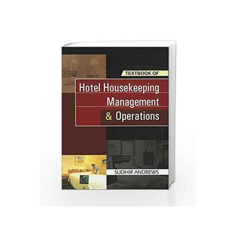 Hotel Housekeeping Management and Operations by Sudhir Andrews Book-9780070655720