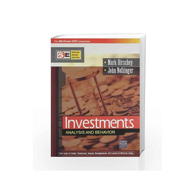 Investment: Analysis and Behavior - SIE by Mark Hirschey Book-9780070667136