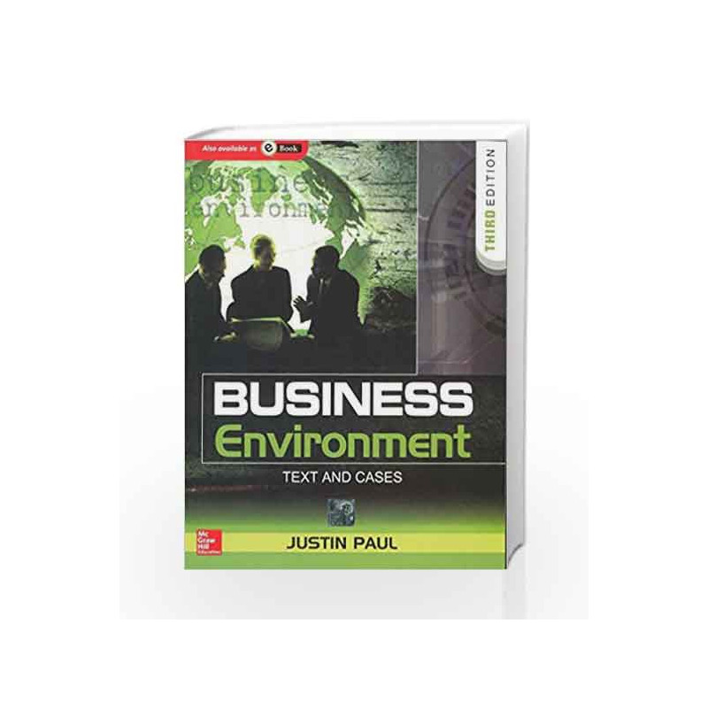 Business Environment: Text and Cases by Justin Paul Book-9780070700772