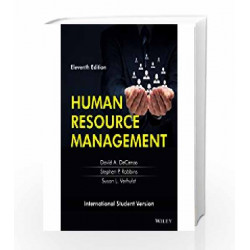 Human Resource Management, 11ed, ISV by Stephen P. Robbins, Susan L. Verhulst David A. Decenzo Book-9788126553785