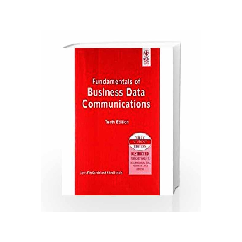 Fundamentals of Business Data Communications, ISV by Jerry Fitzgerald Book-9788126521500
