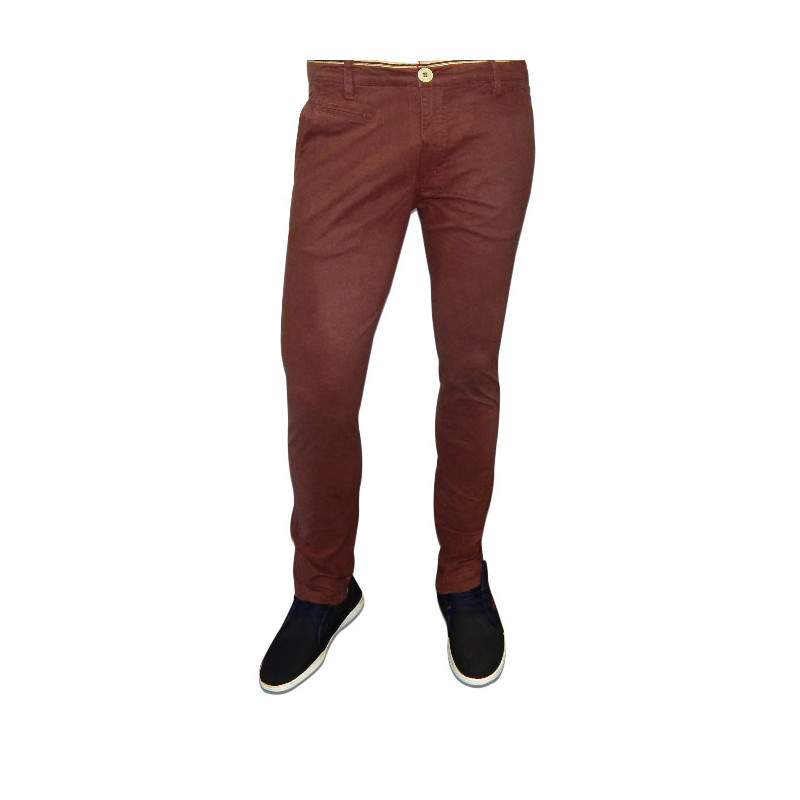 CopperStone-Buy Online CopperStone Men's Coffee Chinos Trouser at Low Price in India: