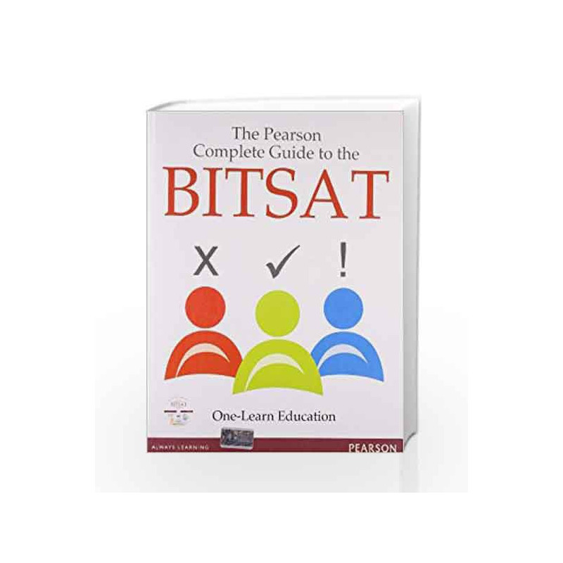 The Pearson Complete Guide To The Bitsat By Pearson Education Buy