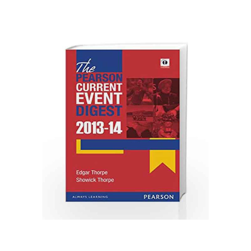 The Pearson Current Events Digest 2013 - 14 (Old Edition) by Showick Thorpe Book-9789332508392