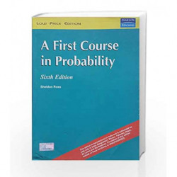 A First Course in Probability (Old Edition) by Sheldon M. Ross Book-9788177583618