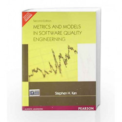Metrics & Models In Software Quality Eng (Old Edition) by Kan Book-9788131703243