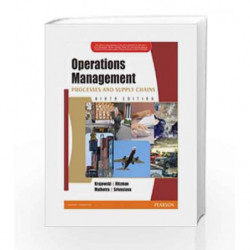Operations Management, 9th Edition (Old Edition) by Lee J. Krajewski Book-9788131728840