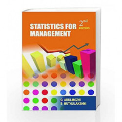 Statistics for Management by G Arulmozhi Book-9780070153684